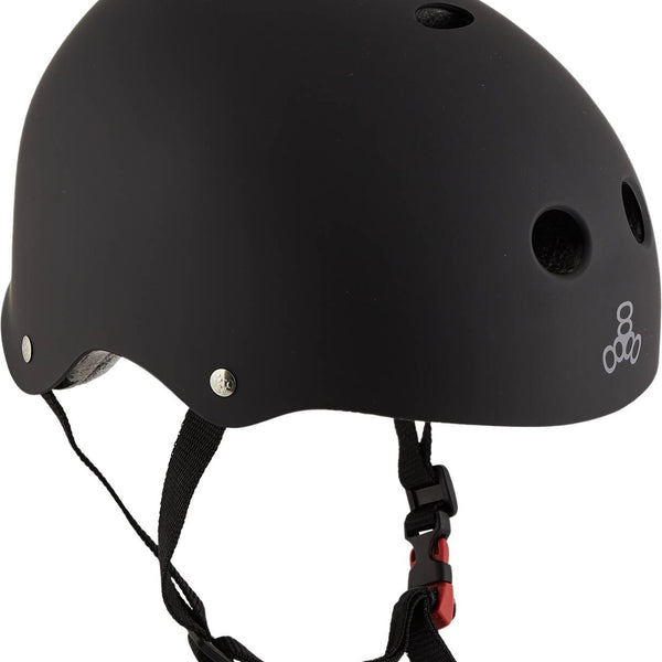 Triple Eight Certified Sweatsaver S-M Helmet Rubber Black